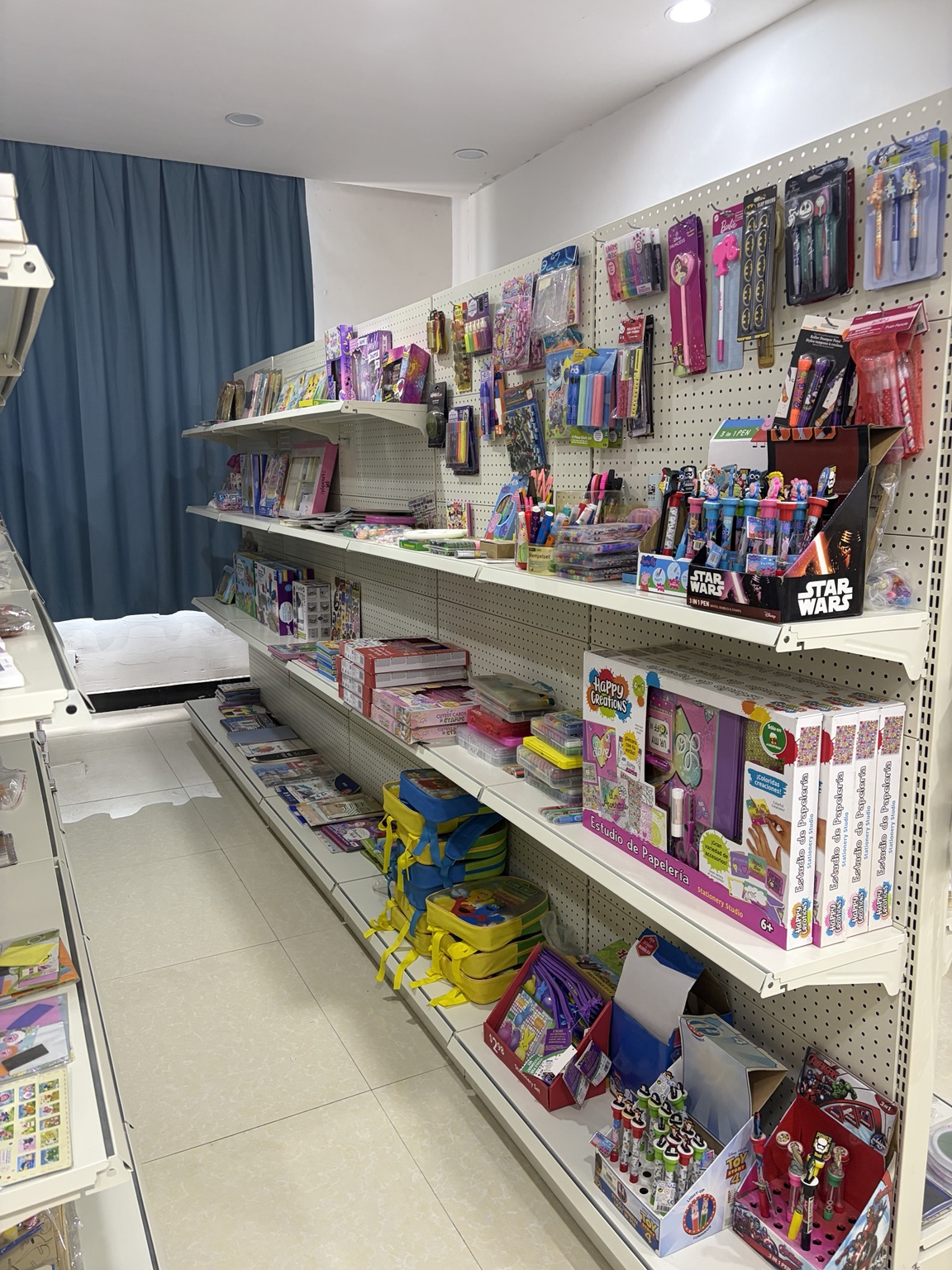 Product samples displayed in the YIHUA manufacturing sample room